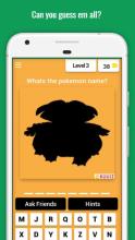 POKEMON QUIZ: Guess all gen 1 Pokemon | unofficial截图3