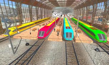 Euro Train Simulator Uphill Driving game截图3