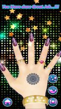 Fashion Nail Art Design & Coloring Game截图1