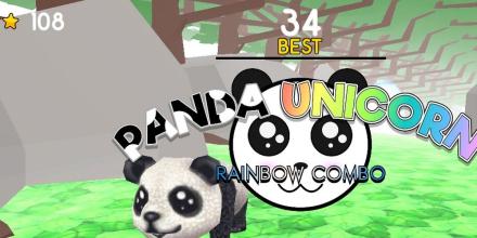 Super Combo Panda Rainbow Unicorn截图3