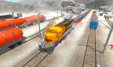 Euro Train Simulator Uphill Driving game截图4