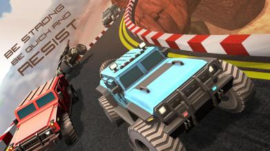 Truck League Monster Race  3D Dirt Track Racing截图2