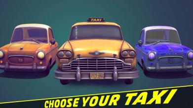 Taxi Sim 2019:Crazy Speed Car For Fast Racing截图2