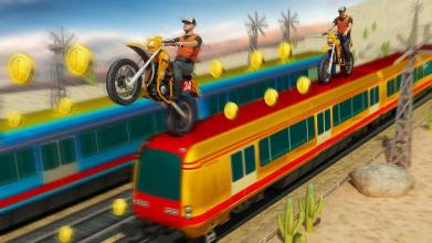 Bullet Train Surfer Bike Rider截图2