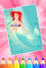 Princesses Coloring Book Page截图1