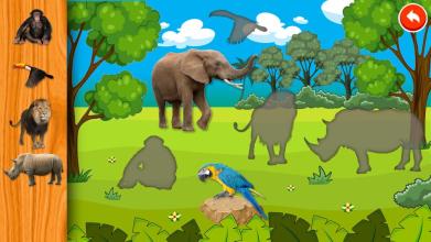 Animals Puzzles & Sounds截图1