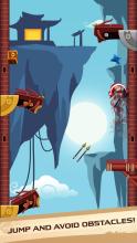 Samurai Sky  Hero ninja jump截图2