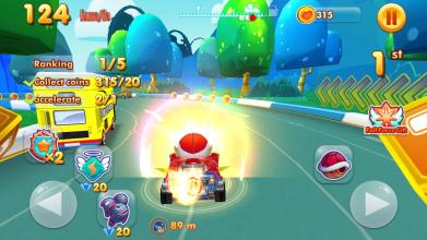 3D Super Hero Racing Car截图3