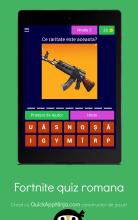 FORTNITE QUIZ ROMANA截图4