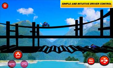 Shadow Bike Stunt Racing 3d截图2