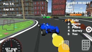 Cartoon Formula Racing 3D截图4