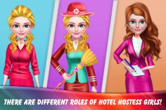 Girls Hotel Room Cleaning Hostess Game截图1