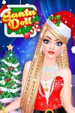 Santa Doll - Christmas Salon Dress Up Game截图2