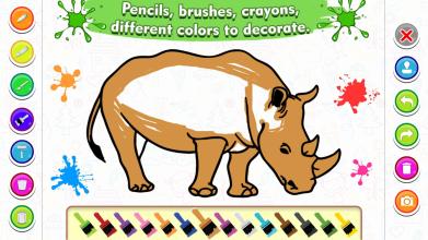 Kids Coloring Book & Drawing Game截图2
