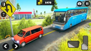 Offroad Bus Driving Simulator 2019 Mountain Bus截图1