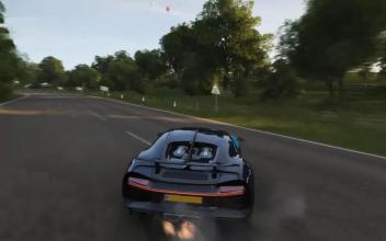 Bugatti Driving Simulator City Drift Racing截图1