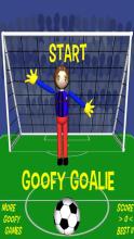 Goofy Goalie soccer game截图2