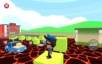 Block Parkour 3D Simulation  Blocky Puzzles截图3