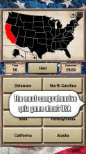 USA Geography - Quiz Game截图2