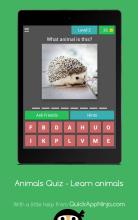 Animals Quiz  Learn animals截图2