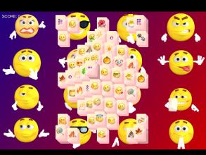 Mahjong Emoji Ad Tile Matching Strategy Game截图1