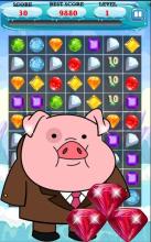 waddles candy Jewel Match 3 Puzzle截图3