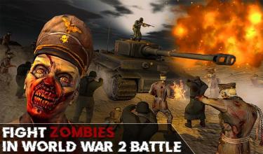 World War 2 Zombie Survival WW2 Fps Shooting Game截图5