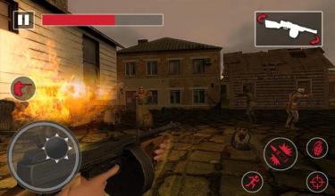 World War 2 Zombie Survival WW2 Fps Shooting Game截图1