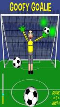 Goofy Goalie soccer game截图1