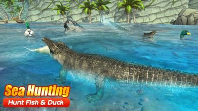 Hungry Wild Crocodile Attack Simulator截图3