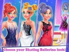 Ice Skating Ballerina: Dress up & Makeup Girl Game截图2