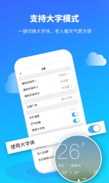 中央天气预报截图