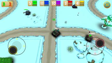 Micro Tanks Online - Multiplayer Arena Battle截图1