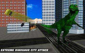 Real Dinosaur Attack City Hunting Simulator 2018截图2