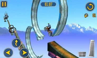 Bike Stunt Master 3D - Moto Rider Impossible Track截图1