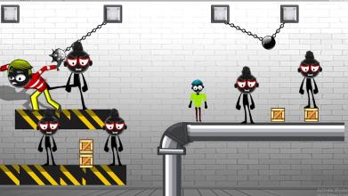 Stickman Crush Dismounting截图1