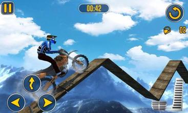 Bike Stunt Master 3D - Moto Rider Impossible Track截图2