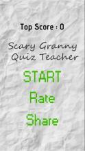 Scary Granny Math Quiz Teacher截图2