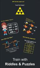 Brain Teasers - #1 Maths Riddles and Puzzles Game截图1