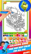 New Coloring Book For Grinch截图2