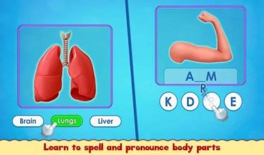 Human Body Parts - Preschool Kids Learning截图3