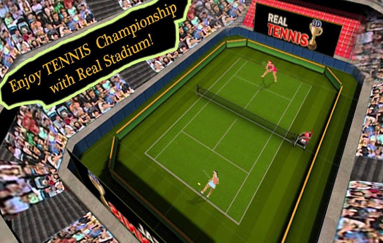 Tennis Game Championship 3Dpro截图4