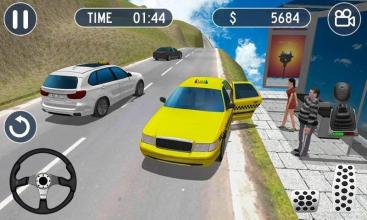 Taxi Driver Simulator - Mountain Taxi Driving 3D截图1