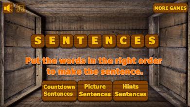 Sentence Scramble Word Game- Learning to Read截图2