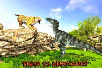 Wild Tiger vs Dinosaur: Adventure Fight截图2