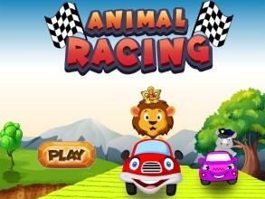 Animal racing - Kids game截图2
