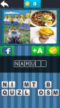 4 Pics 1 Character Naruto - Guess Characters截图1