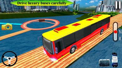 Impossible Bus Driver Sky Tracks截图1