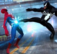 Grand Superhero Venom VS Spider Iron Hero Hunters截图4