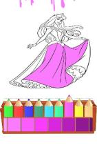 Princess Coloring Book Drawing Pages截图2